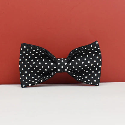 Black Polka Dot Print Set