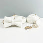 White Leather Set