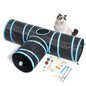 New Cat Tunnel Foldable Pet Climbing Path Cat Toys