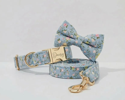 Dusty Blue Floral Set