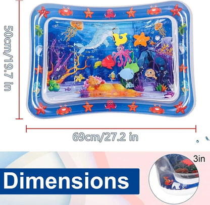 Inflatable Water Sensory Play Mat | Ocean Themed Pet Activity Mat