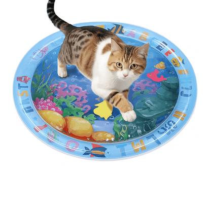 Inflatable Water Sensory Play Mat | Ocean Themed Pet Activity Mat