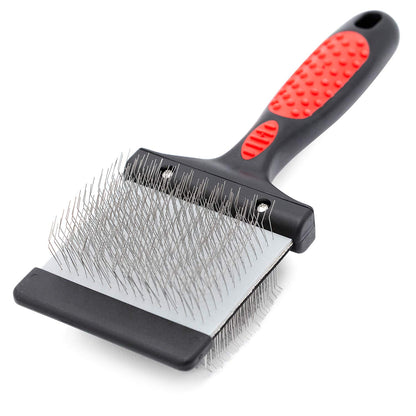 Jeffers Double-Sided Flex Head Pet Grooming Slicker Brush