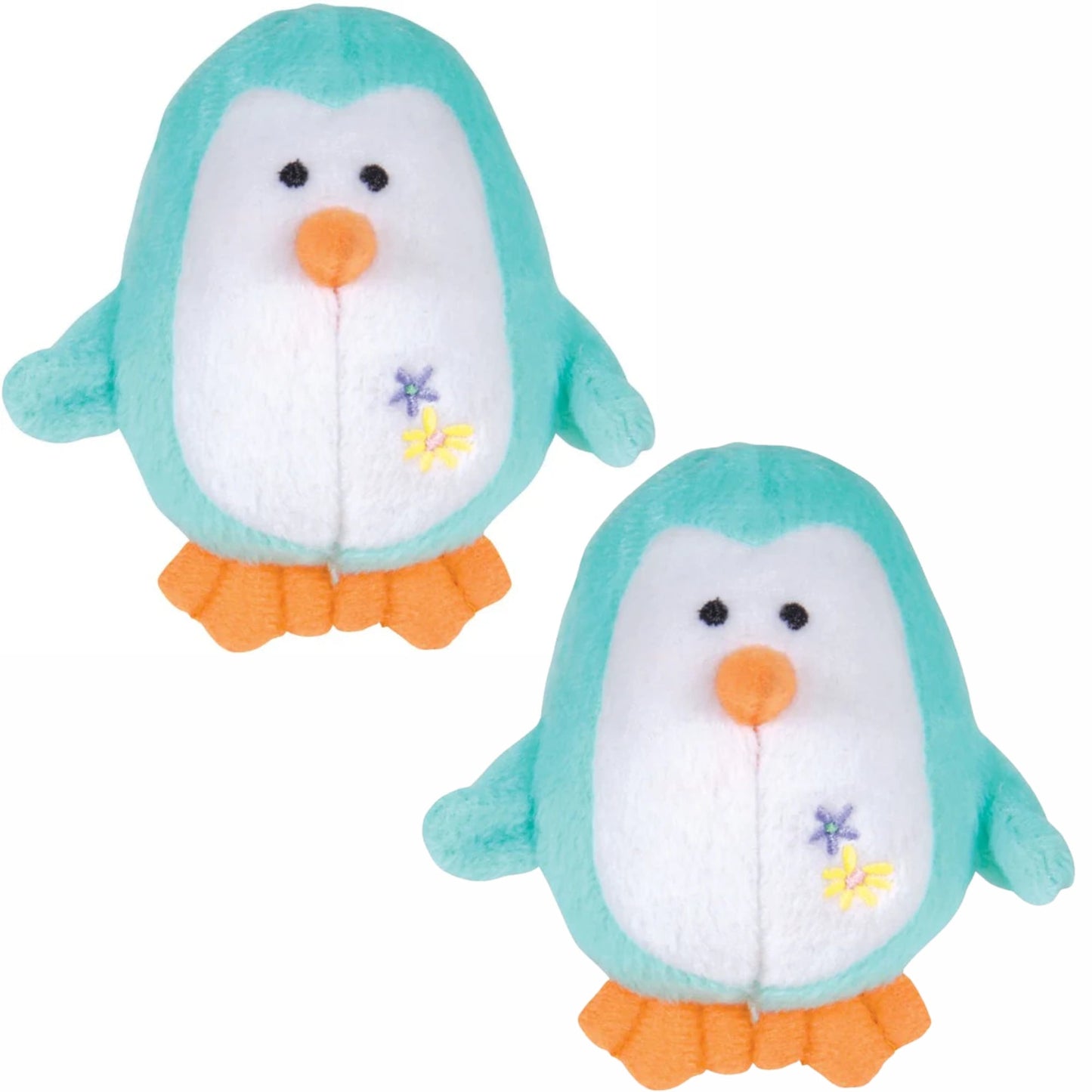 Jeffers Plush Penguin Squeaker Toy for Puppies & Small Dogs