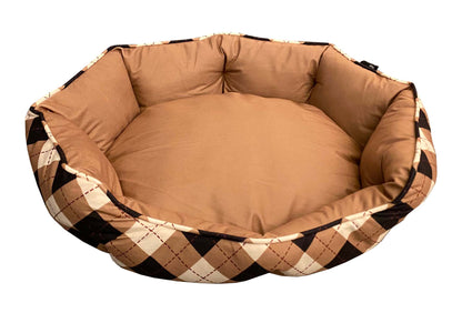 Mink Tufted Euro Cuddler Bed For Dogs & Cats
