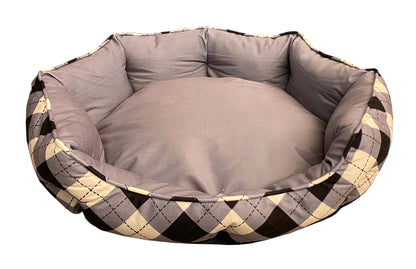 Mink Tufted Euro Cuddler Bed For Dogs & Cats