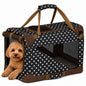 Pet Life ® '360° Vista View' Zippered Soft Folding Collapsible Durable Metal Framed Pet Dog Crate House Carrier