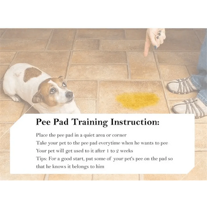 Reuseable Dog Pee Pads Dog Diapers Puppy Waterproof Mat For Pets - Washable Training Pads for Dogs Cats Rabbit