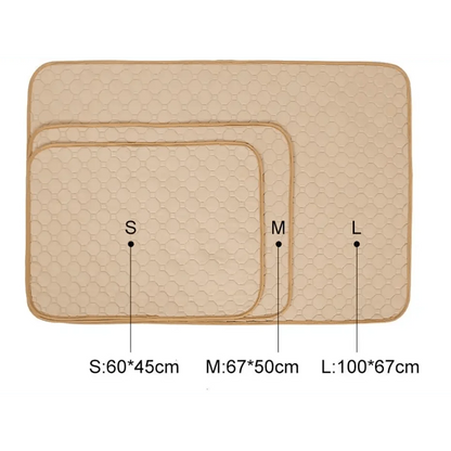 Reuseable Dog Pee Pads Dog Diapers Puppy Waterproof Mat For Pets - Washable Training Pads for Dogs Cats Rabbit